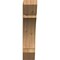 Ekena Millwork Thorton Slat Rough Sawn Bracket, Western Red Cedar, 6"W x 24"D x 28"H BKT06X24X28THR06RWR - alternate 3